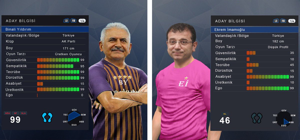 Binali Başkan ve CHP İstanbul Adayı 

#BYvsEİ