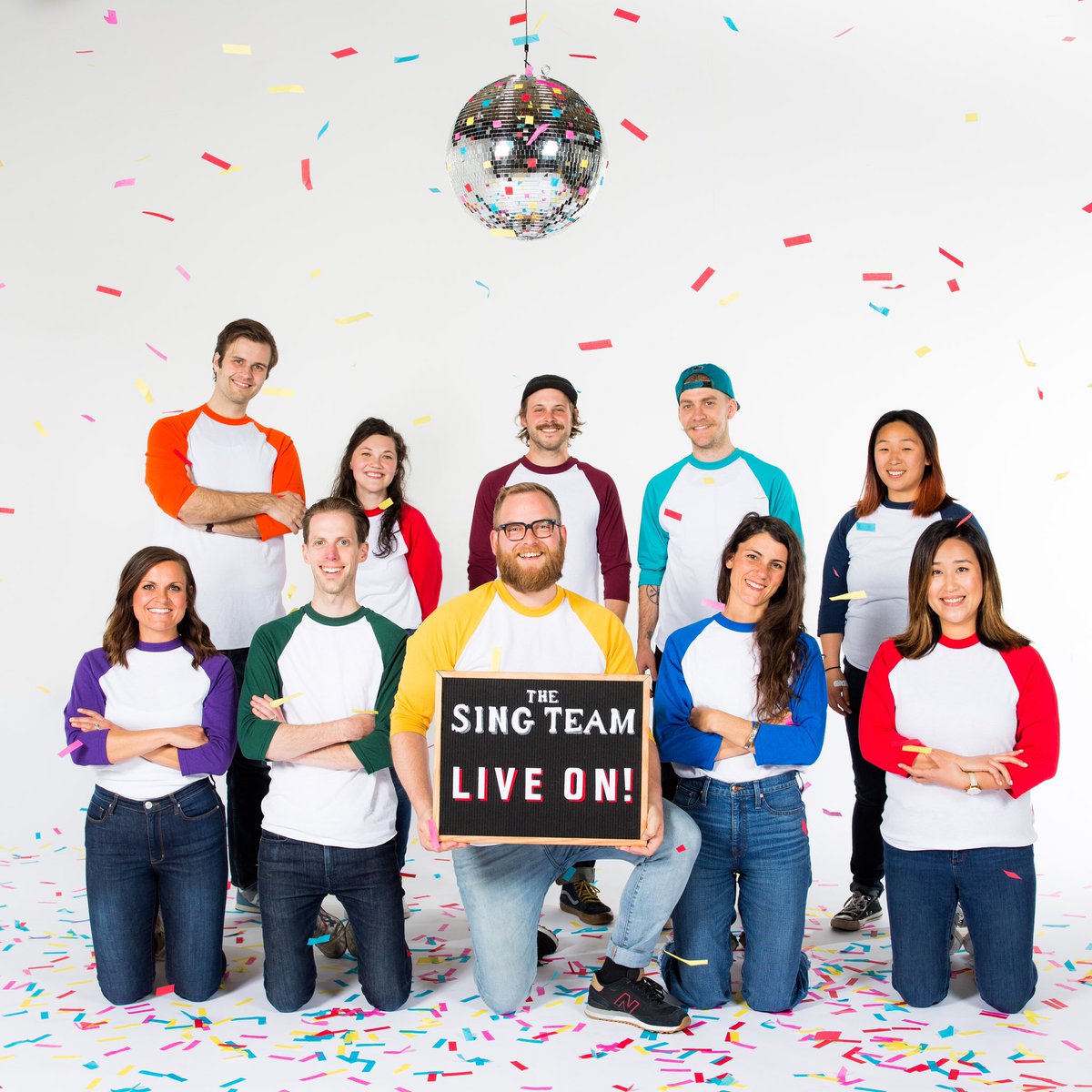 LIVE ON! <a href="/TheSingTeam/">The Sing Team!</a>, live. gospelsong.lnk.to/liveon