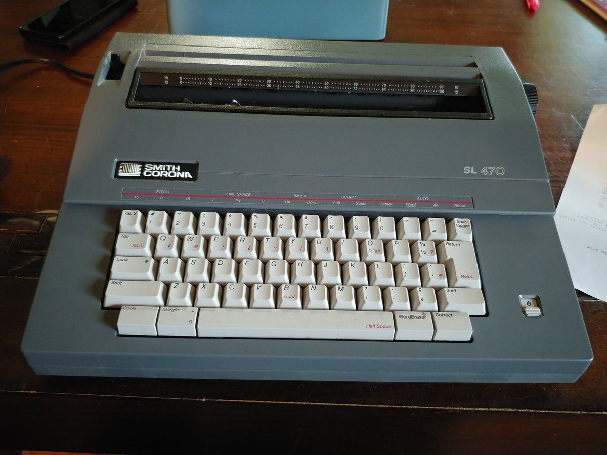 MaraGant's tweet photo. Going old school to eliminate distractions. #amwriting https://t.co/c5bibdGShS