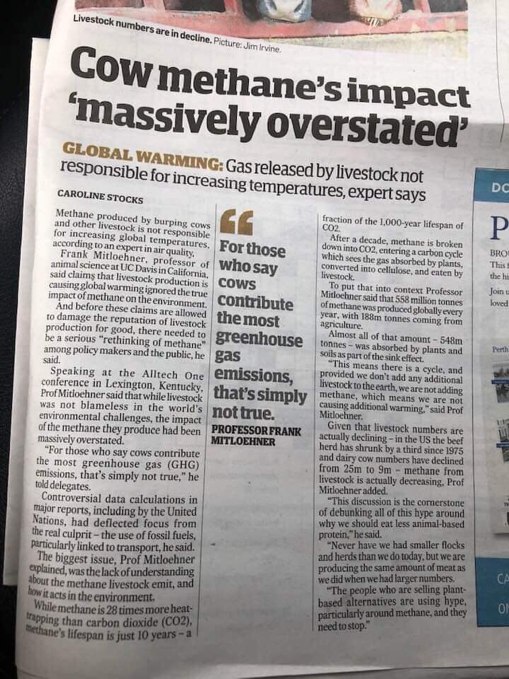 This message needs to get out to the general public.