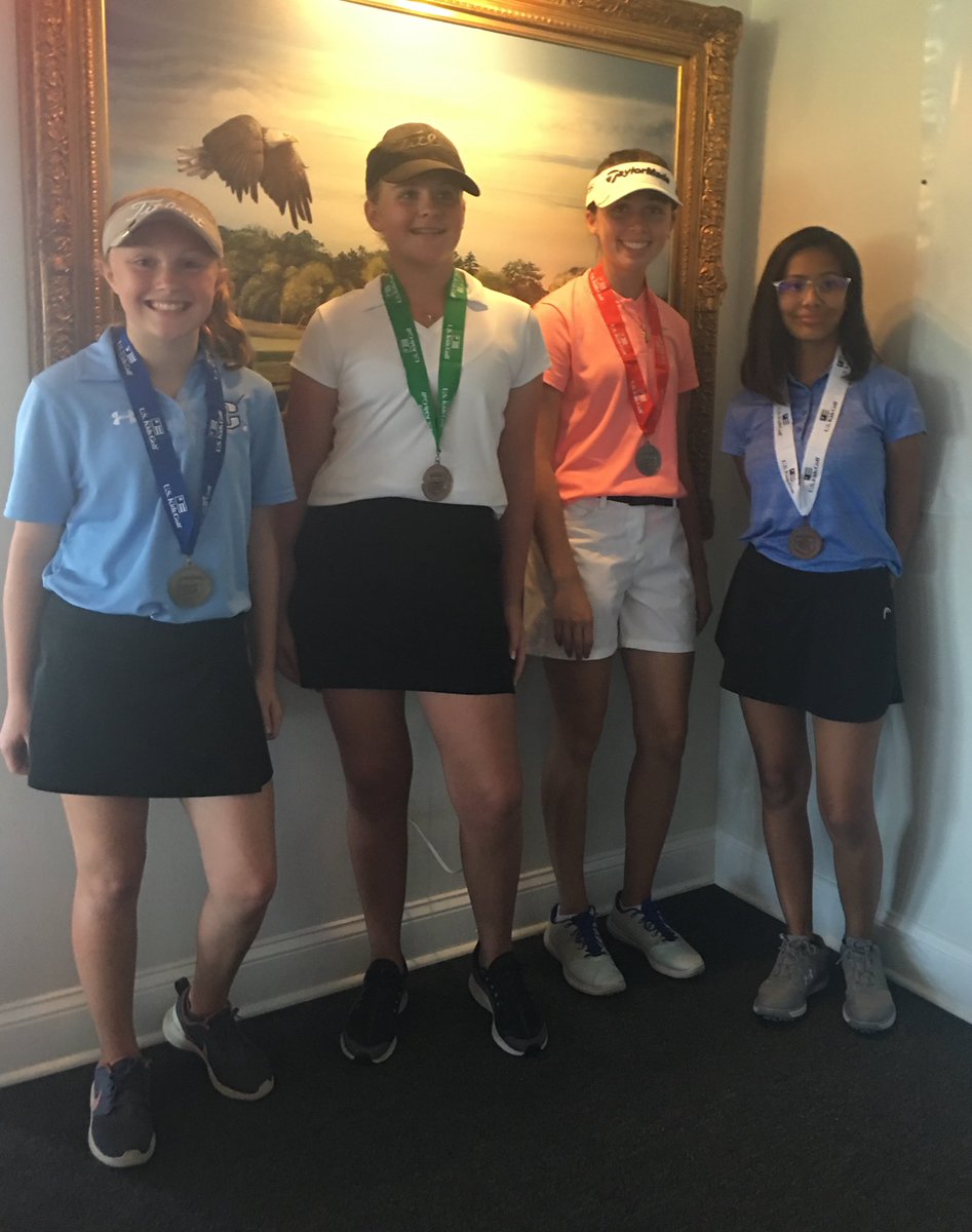 First time playing 18 with the big girls at the local <a href="/uskidsgolf/">U.S. Kids Golf</a> tournament and she got a W! Proud dad. Thanks <a href="/jared_zak/">Jared Zak</a> <a href="/seaislandgpc/">Sea Island GPC</a>