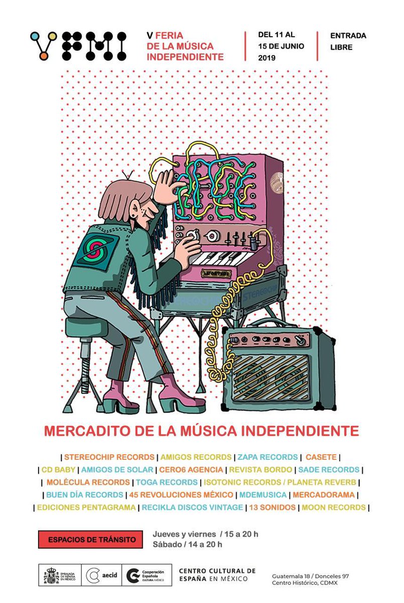 ccemxradio's tweet photo. Nuestros amigos de @stech_records van a regalar 6 pósters como estos a quienes anden en la #VFMI del @ccemx y digan que se enteraron por #CCEMxRadio ¡Están bien rifados, vengan por los suyos! https://t.co/IvsjASv8no