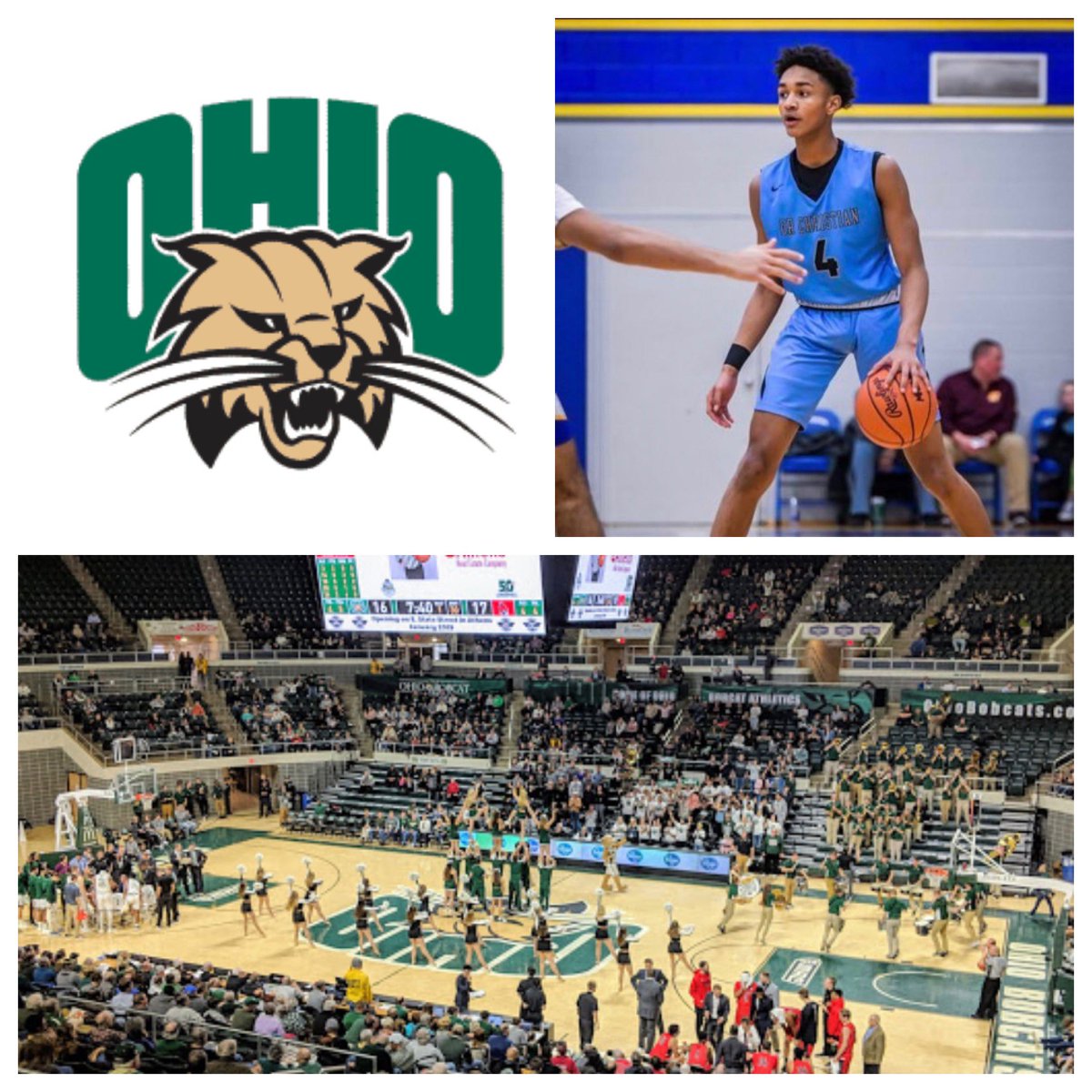 Blessed to receive an offer from Ohio University!💚💚