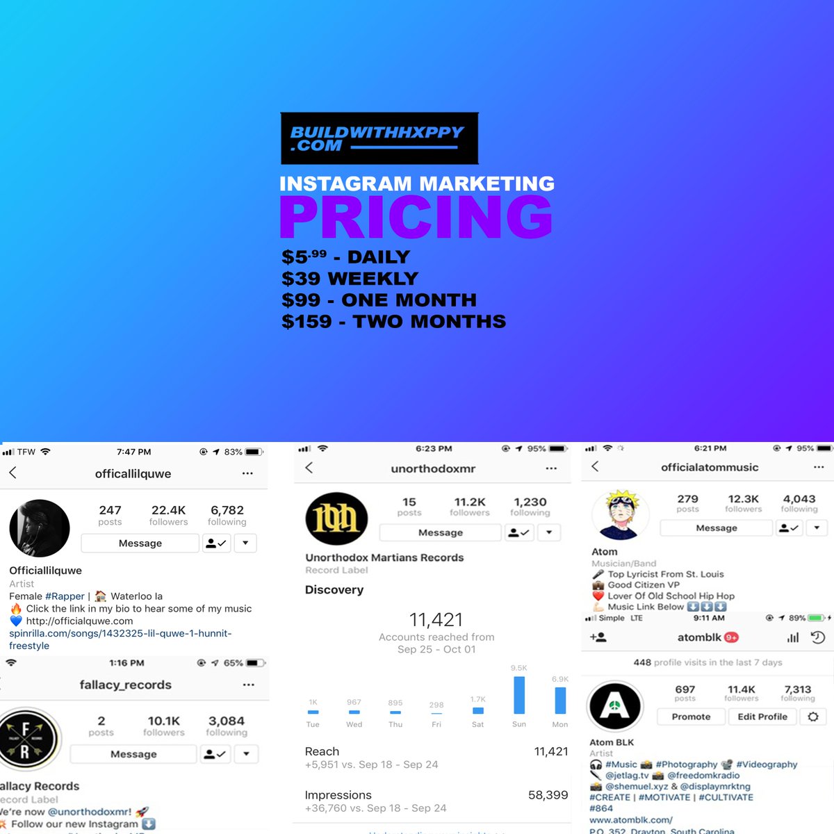 new pricing! wanted to make our services more accessible/affordable. :)

buildwithhxppy.com