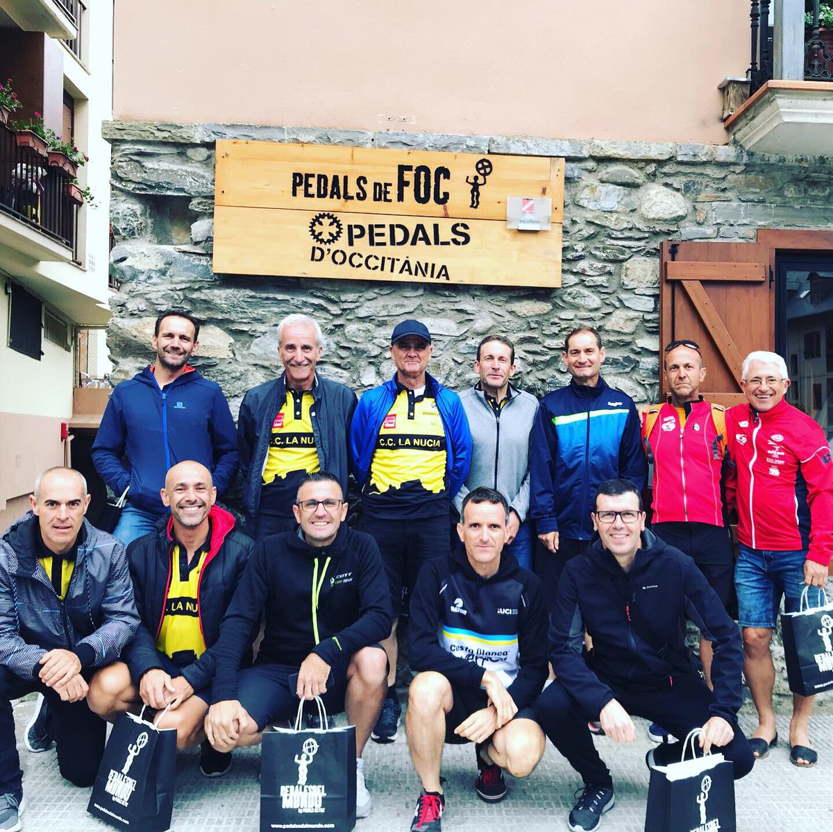CCLaNucia's tweet photo. Mañana arrancamos #PedalsOccitania #RetoMtb 226 km. 6.100 m desnivel @pedalesdelmundo km.0 @cclanucia #Frescoreta #Pirineos #VerdeInfinito #NoPainNoGain #APatir https://t.co/wM2ilx29Fz