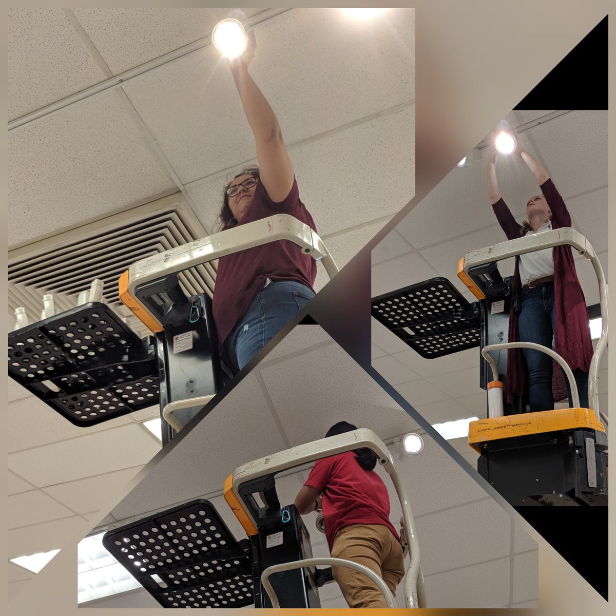 Connor Verhagen (@vm_connor) on Twitter photo Our Style Consultants are exponentially elevating our store's presentation at #T2186 Check out these incredible ladies, dressing mannequins and going up high to aim the spotlights!! #VisualMerchandising #TargetStyle <a href="/Bryjudy/">Bryan Judy</a> <a href="/DZeppuhar/">David Zeppuhar</a> @TGTmatt2186 <a href="/TGT_AngieMason/">Angie Mason-Hart</a> <a href="/45MRossi/">Mark C Rossi</a> Our Style Consultants are exponentially elevating our store's presentation at #T2186 Check out these incredible ladies, dressing mannequins and going up high to aim the spotlights!! #VisualMerchandising #TargetStyle <a href="/Bryjudy/">Bryan Judy</a> <a href="/DZeppuhar/">David Zeppuhar</a> @TGTmatt2186 <a href="/TGT_AngieMason/">Angie Mason-Hart</a> <a href="/45MRossi/">Mark C Rossi</a>