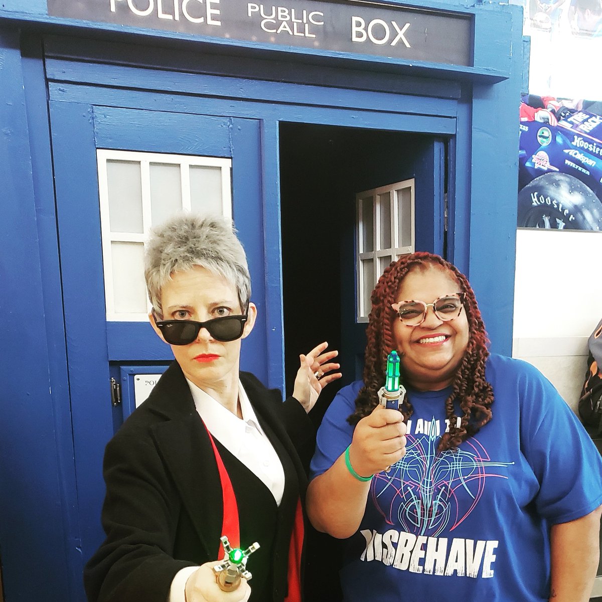 YesThatCheryl's tweet photo. We're The Doctor! #ArlingCon 2019 #Arlingcon2019 https://t.co/DXEXuxuKS1