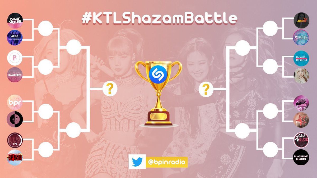 chartsblackpink's tweet photo. We need YOU to be in our Team, #TeamCBP! We will be battling against @GlobalBlackPink in a #KTLShazamBattle. This is a friendly competition but we need to be competitive!
We need you to cooperate, stream and Shazam with us later!
📅 Jun 17, 3AM-4AM KST
(Thread)
#BLACKPINK https://t.co/ubzNXMhKvX
