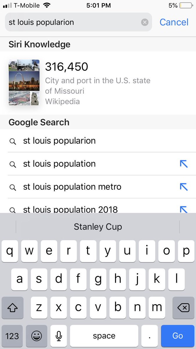 STLBluesChirp's tweet photo. Again, if you could read I never said there was more people. Let’s also take city populations into account. Relive your parades 5+ years ago and we’ll enjoy ours. Thanks, can’t wait to absolutely bag you guys next year. https://t.co/gmVAj0ybq6