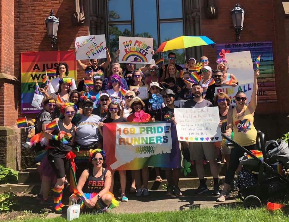 ConnConnection's tweet photo. Had so much fun at #MiddletownPride today with #169PrideRunners #RunningWithPride https://t.co/8tMwko4qE1