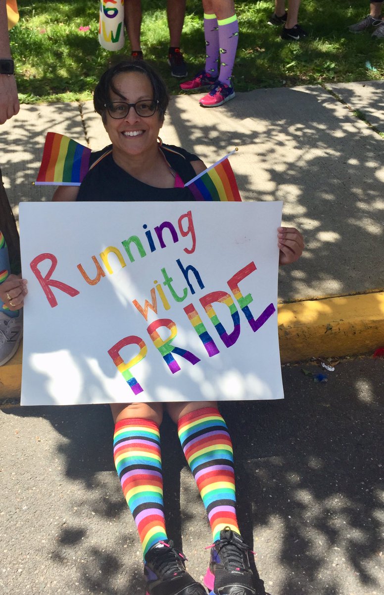 ConnConnection's tweet photo. Had so much fun at #MiddletownPride today with #169PrideRunners #RunningWithPride https://t.co/8tMwko4qE1
