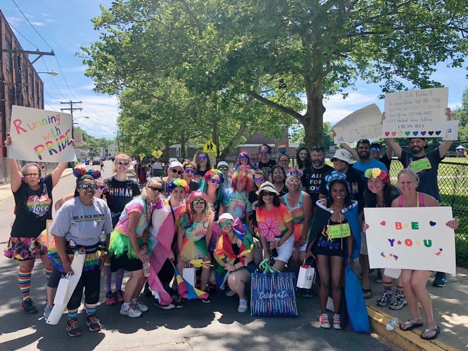 ConnConnection's tweet photo. Had so much fun at #MiddletownPride today with #169PrideRunners #RunningWithPride https://t.co/8tMwko4qE1