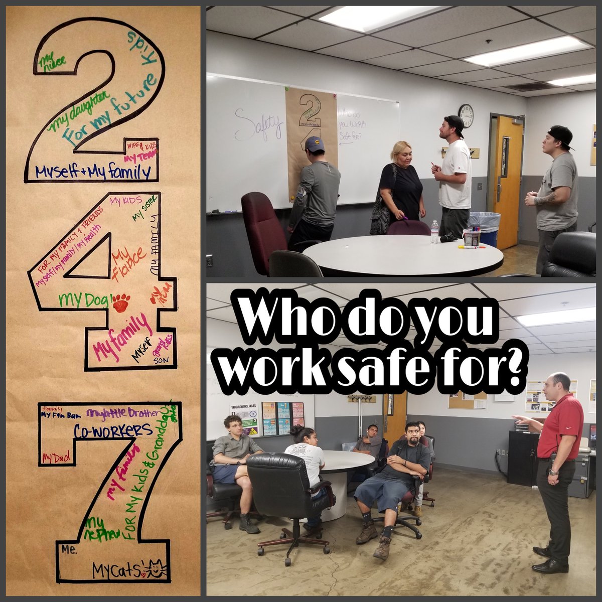 LAX_Safety's tweet photo. Who do you work safe for? https://t.co/Ge3XflYUJt