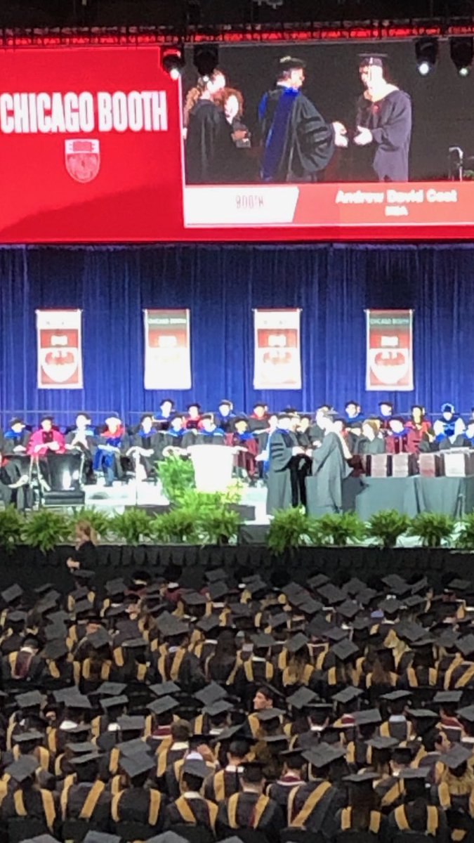 Dedication and commitment. Congratulations to our son, Drew (and his wife Johanna, graduating next week with her MBA from Northwestern), for graduating today with his MBA, Finance from the University of Chicago. Proud day for all. <a href="/JacksonvilleU/">Jacksonville University</a>