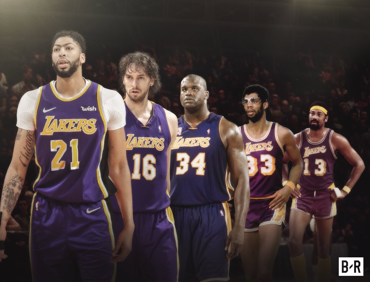 AD becomes the next star big man for the Lakers