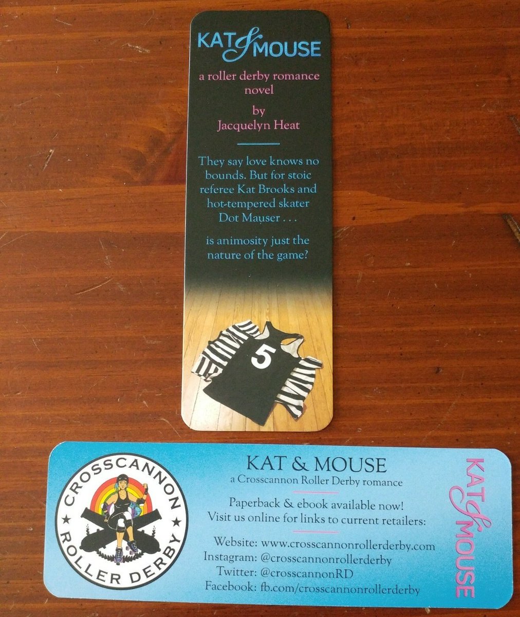 CrosscannonRD's tweet photo. We have bookmarks! Pick one up for free at our table at #ecdx2019! We'll have paperbacks of #katandmousebook for sale, and author @jacquelynheat will be there signing copies!
#DerbyTwitter
https://t.co/xKmVKzG7eP https://t.co/bjmfq0pYHO