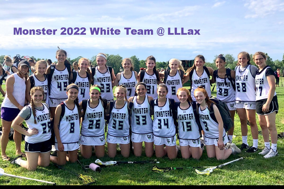 Monster 2022 White Team @ LLLax.  2 Wins on Saturday !!😀