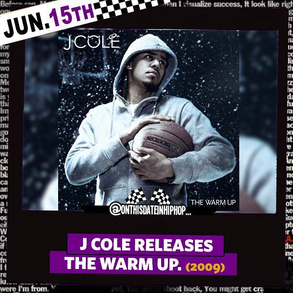 bleepthabastard's tweet photo. #OnThisDateInHipHop, @RealColeWorld released one of my ALL-TIME favorite #mixtpapes - #TheWarmUp. This is some of #JCole's best work. He spazzed on #DeadPresidentsII #DollarAndADreamII #GrownSimba #HoldItDown #Dreams #Welcome https://t.co/DdEstu6Ilu https://t.co/m6nwHs9c53