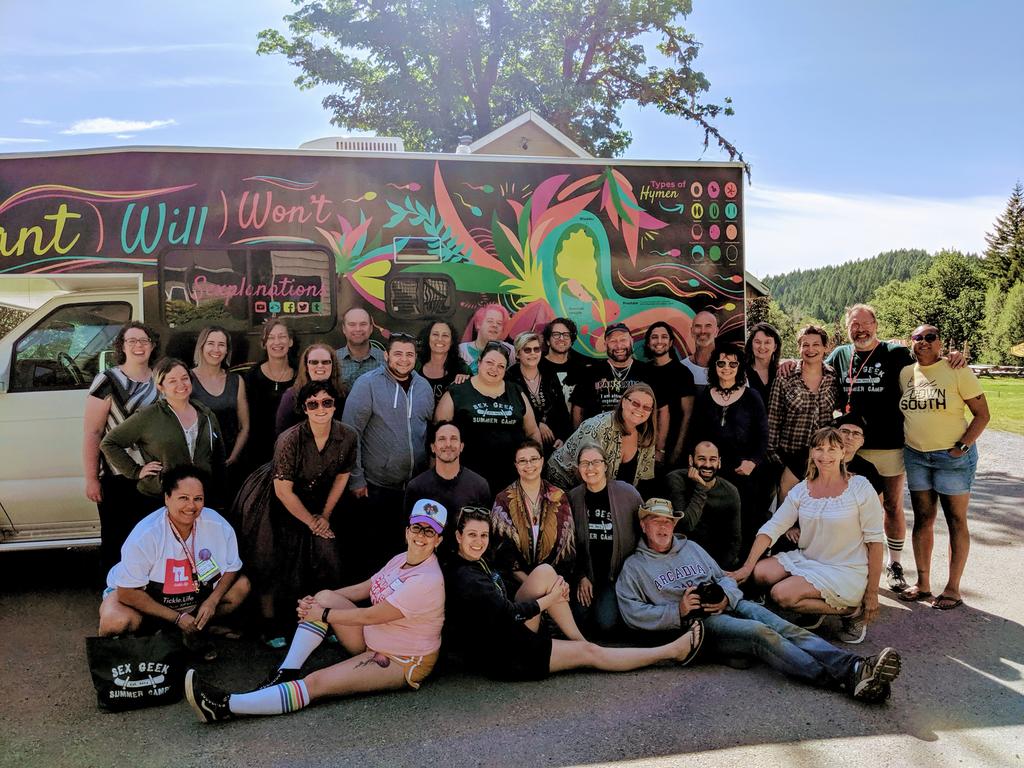 Thank you for learning with me at Sex Geek Summer Camp 💗 #SGSC19