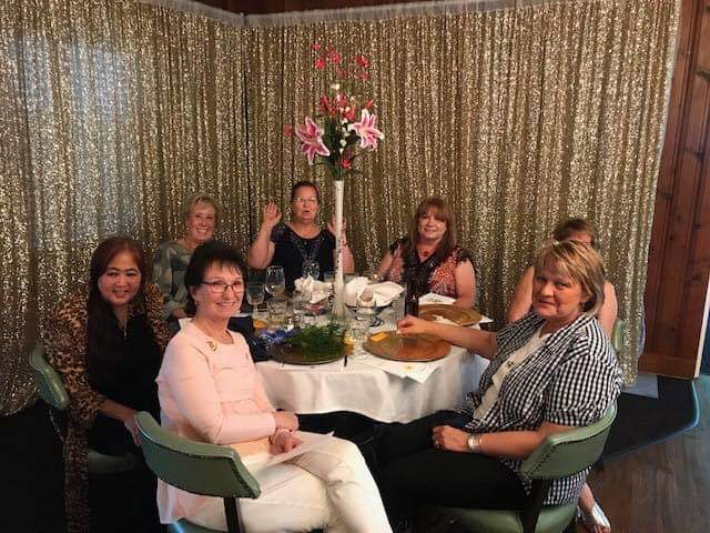 SoroptimistNCR's tweet photo. SI of Virginia, Minn recently held their Awards Banquet which was a great celebration. They inducted a new member, installed a new board member, and recognized other winners. #Soroptimist #LiveYourDream #DreamItBeIt #EmpoweredWomenEmpowerWomen #spotlightsoroptimist #liftherup https://t.co/NLnJjgsPrO