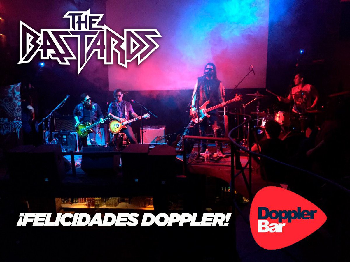 No podemos dejar pasar este día sin felicitarlos <a href="/DopplerBar/">Doppler Bar</a> muchos años más de rock, mucha energía Bastard en su Stage, pura pinché sabrosura. Abrazo nos vemos pronto 🥃🥁🎸🎤