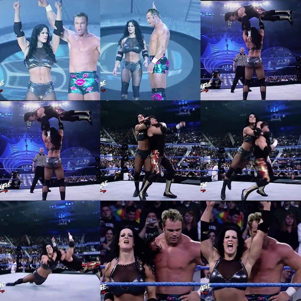 angieteamchyna's tweet photo. Chyna and Billy Gunn vs Eddie Guerrero and Val Venis, Smackdown 2000. #ChynaHistory
Angie Teamchyna #ChynaLegacy https://t.co/blyNAeOLbG