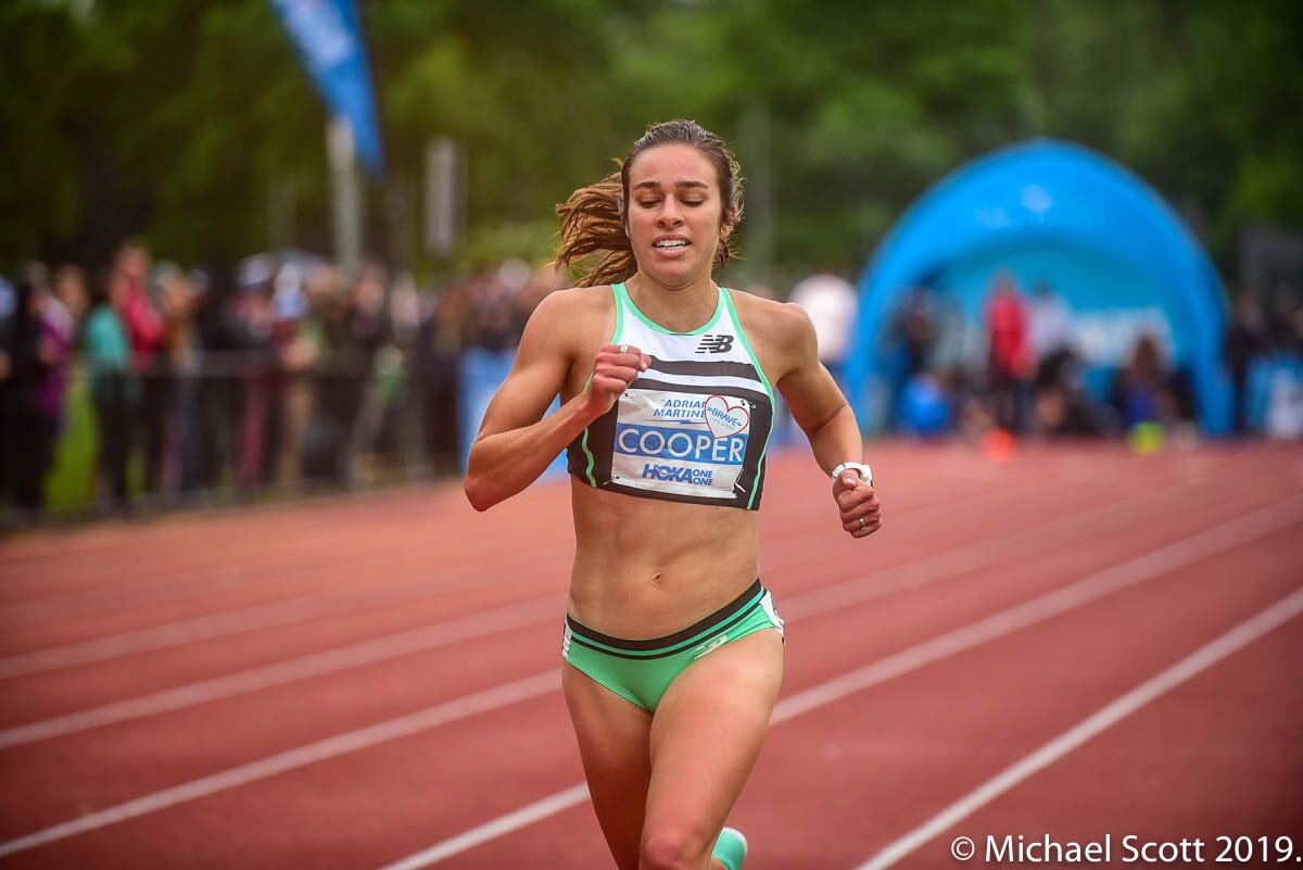 Was great to see the return of <a href="/MartinezClassic/">MartinezClassic</a> meet record holder <a href="/abbey_dags/">Abbey Cooper (D’Agostino)</a>!  

Abbey actually ran faster than her former meet record, speeding 15:21.87 to obtain the Doha @iaaf_athletics Standard.