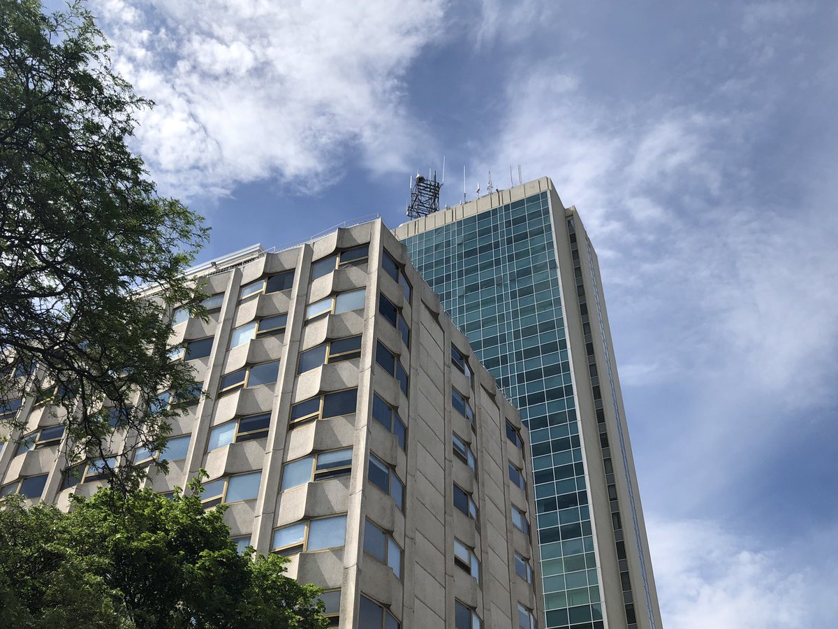 To give a sense of how fast Ann Arbor was developing in the 1960s, the 10-floor Maynard House was the city’s tallest building when it was built in 1962. Within 5 years, it would be overshadowed by the 26-floor Tower Plaza across the street.