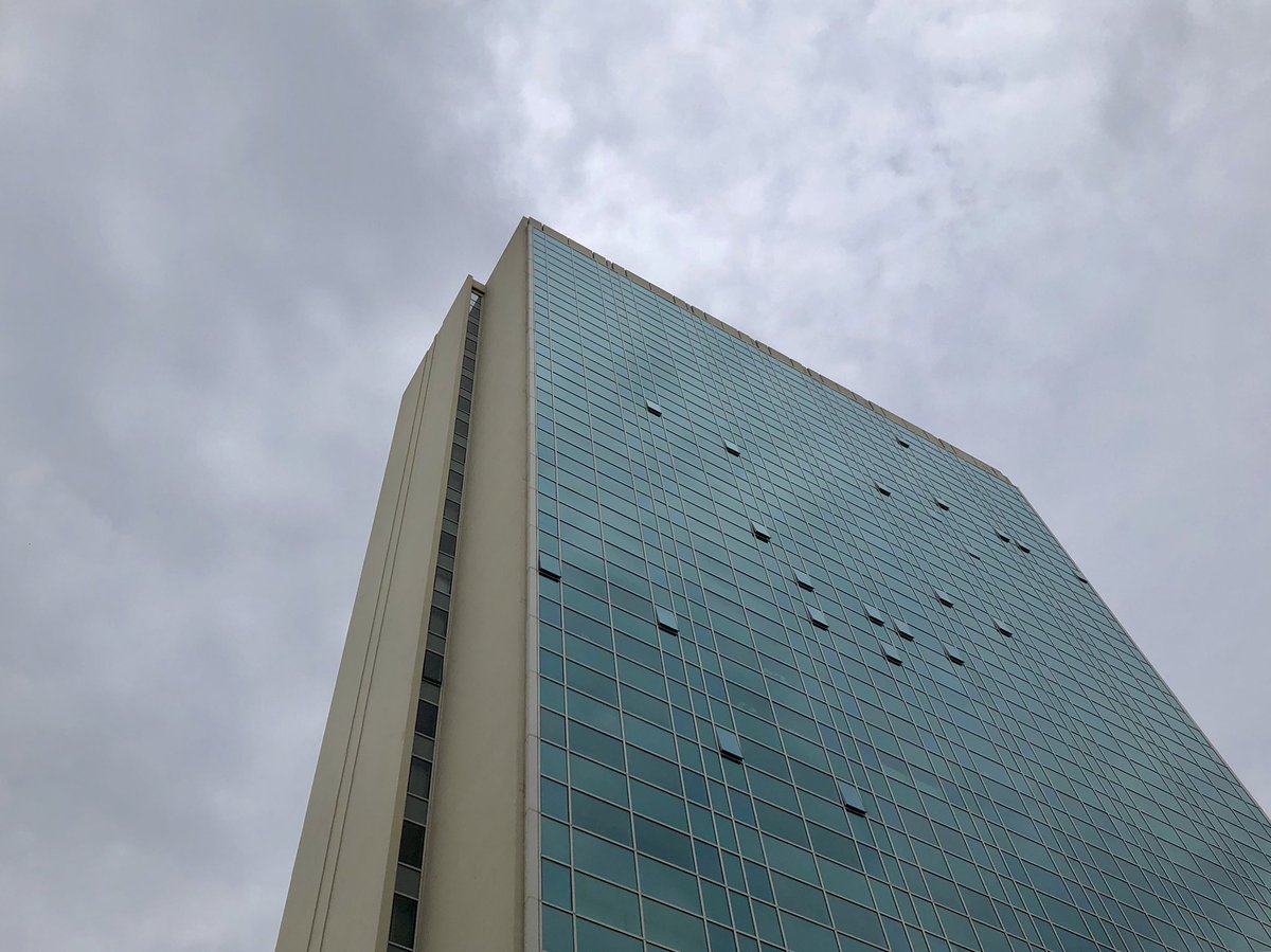 King & Lewis, Tower Plaza Condominiums (1967-69) /// King & Lewis, who had already designed multiple skyscrapers in downtown Detroit, were brought to Ann Arbor to design what remains the city’s tallest building at 267 feet.