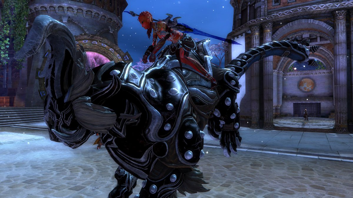 StephyKira's tweet photo. ! I. HAVE. UNLOCKED. THE. WARCLAW. MOUNT ! By scouting. Mostly. JADE SEA SERVER FTW! #ServerPride #GW2 https://t.co/84tqvY24St