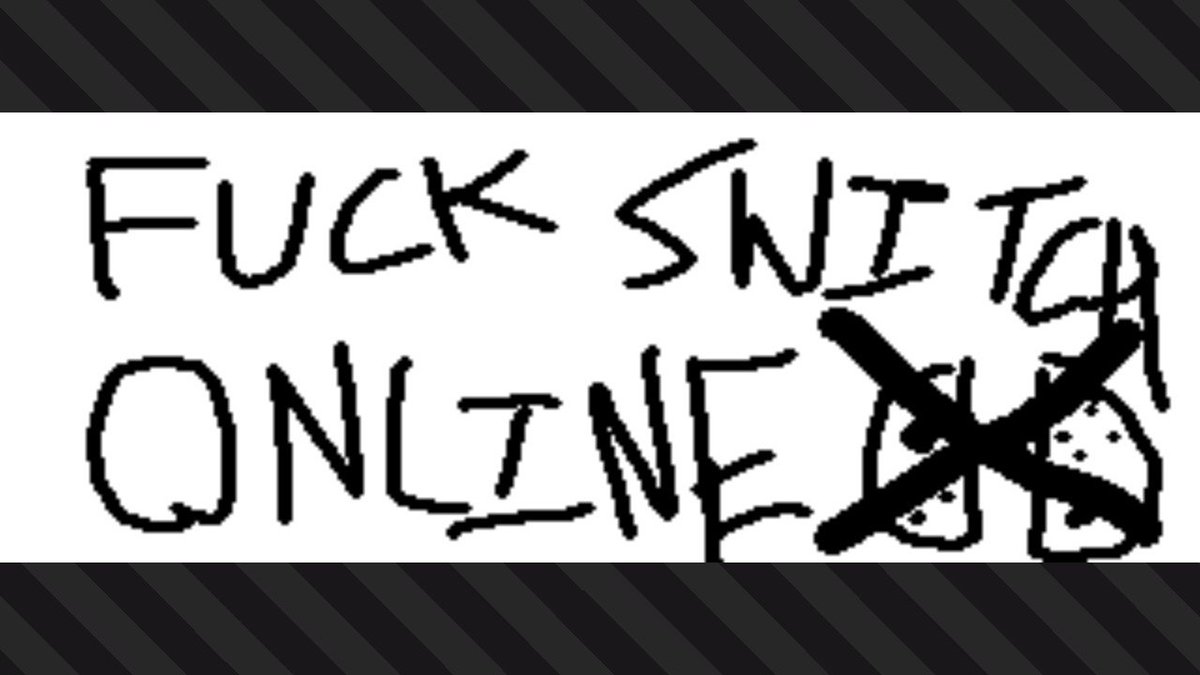 OverstarAnthony's tweet photo. Fuck Switch Online #SwitchOnline #Nintendo #Splatoon2 #NintendoSwitch https://t.co/4OwrOIeENO