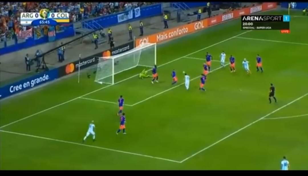 Goalkeeper Down, No Defender in front of you,  4 yards Out And You Missed it not even hit the target!!!!  But somehow Your Teammates let you down yeah!!!  

Fun Fact : Messi haven't scored even 1 header goal out of those 50 goals last season But But Higuain 😭😭😭😭