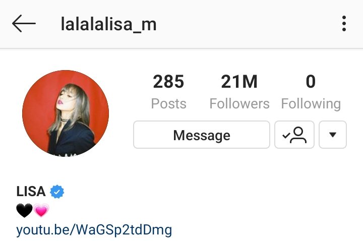 IntelBLACKPINK's tweet photo. [💛] #LISA just reached 21M followers of Instagram and remained as the most followed KPOP Artist on the said platform.

@ygofficialblink #BLACKPINK #LISA21MPARTY https://t.co/hQc94g7wuV
