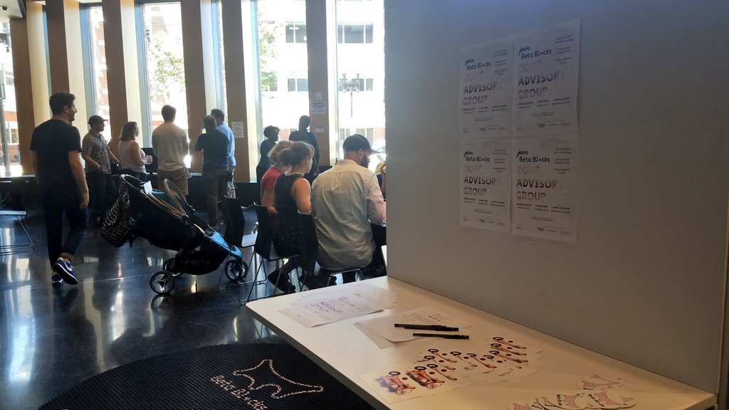 kdlucas04's tweet photo. Earlier: #BetaBlocks launch in #Roxbury! Tons of people, questions, + technology facilitated by @newurbanmechs @EngageLab #supernormal. Looking forward to the next stop: https://t.co/yJZc0wPKWs! https://t.co/mj7YhA31t7
