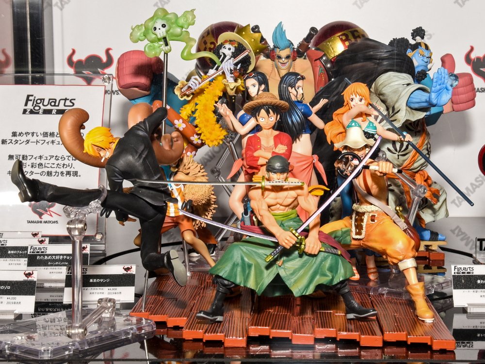 スノーブルー ONE PIECEフィギュアアーツZERO麦わらの一味9種2年後