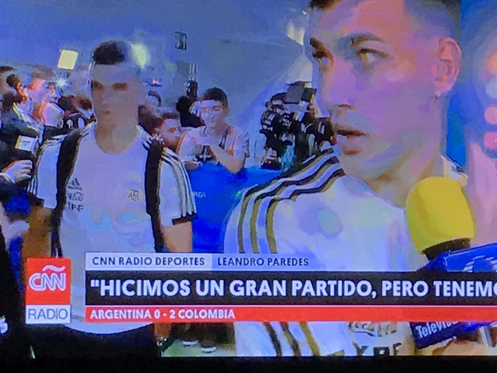 dlanzi's tweet photo. @noseasmalotv “Hicimos un gran partido...” https://t.co/oSCsNwIZUD