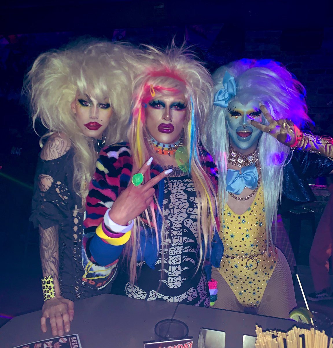 This new Powerpuff girls reboot looks lit 🔥 🖤🖤🖤 @nicozuniverse @DiscordAddams @GidgetVonAddams #warped @ScarletChicago #poppunk #drag #punkdrag #chicagodrag