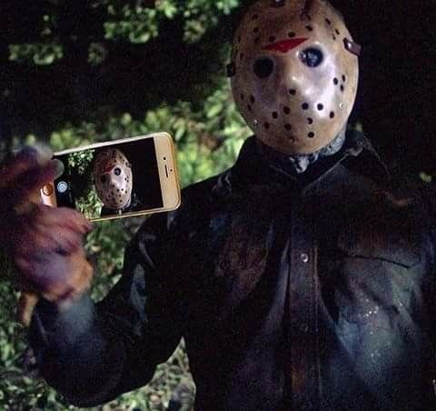 *At crystal lake*

Me: Jason want to help me throw these bodies in the lake?

<a href="/JasonLVoorhees/">Jason L. Voorhees</a> : Damn I look good

Me: .... where the fuck did that come from? 

Jason: I mean I look REAL good mike

Me: What are talking abou.. are you fucking serious? 

Jason: