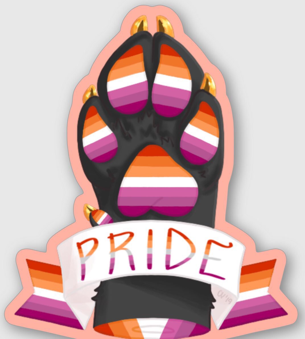 🇵🇸✨️🪬S L Y 🦊ΘΔ🪬 @ALL COMMS OPEN ✨🇵🇸 on X: I'm Sly and these are my  Pride Paw stickers!🏳️‍🌈🐾 🏳️‍🌈You can preorder them here:   Or at the form in my Bio!
