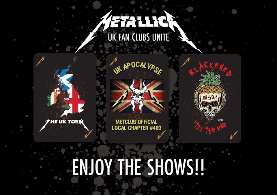 Metallica UK Chapters Unite for the biggest show in the North of England, #metuk460, #metuk532 and #theuktorn Joining up for one big party with @HardRockCafeMCR and <a href="/StoneBrewingUK/">Stone Brewing UK</a> on June 17th &amp; 18th with a massive gig at the Etihad on Tuesday 18th June 2019, it's gonna be EPIC.