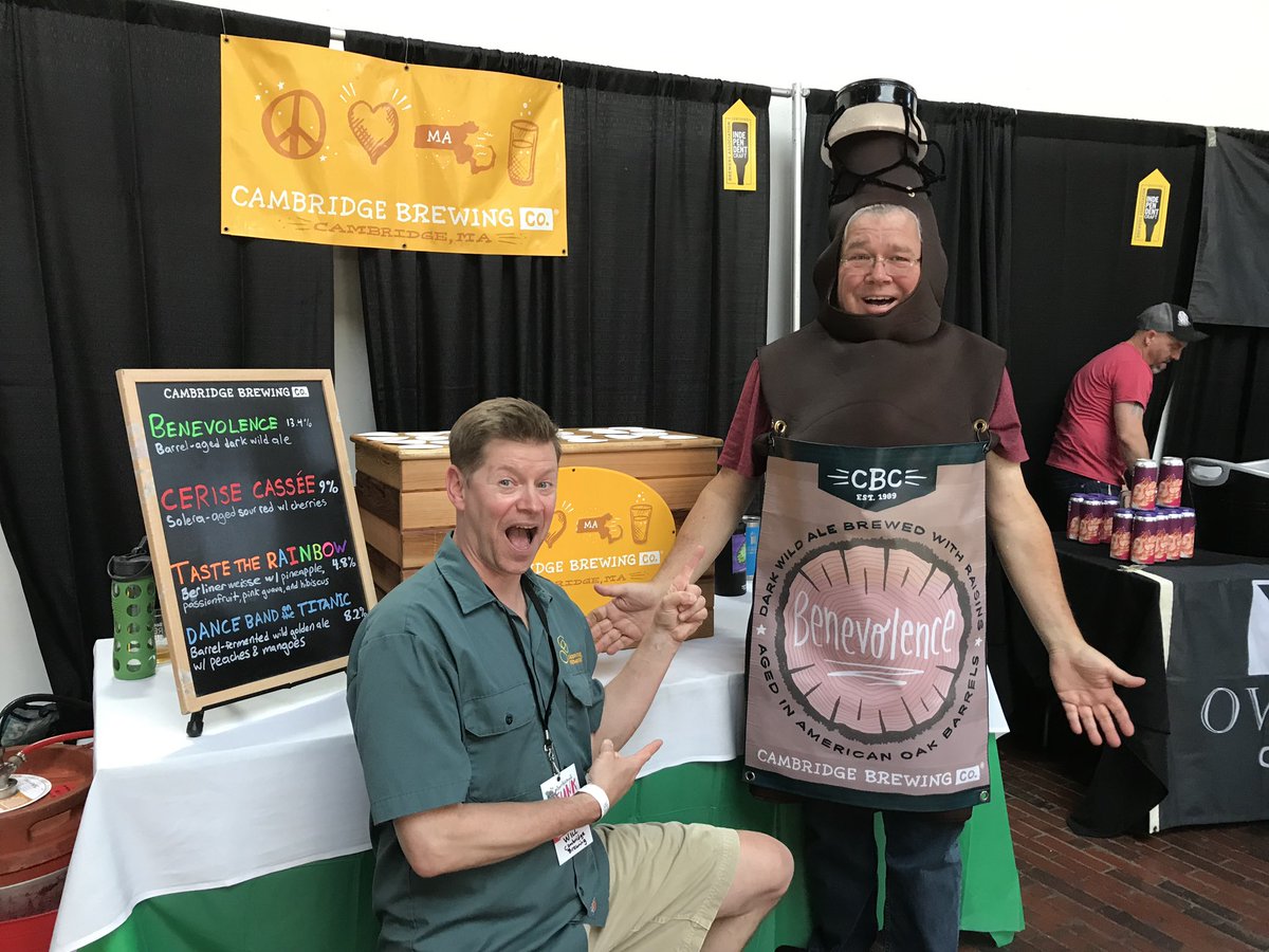 CamBrewingCo's tweet photo. We had too much fun at @BeerAdvocate’s #FUNKBoston 😉🍻 https://t.co/m9Y2zZCao0