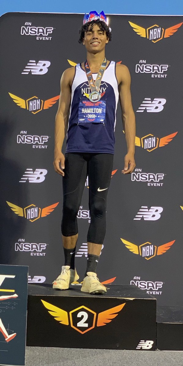 👑New Balance Nationals All-American👑

@lancehamilton_ takes 🥈 with a MASSIVE PR jump of 51’0.25”

Big time congrats to this kid on the grandest of stages!!! That is over a foot PR...#ABC #SCjumps #SCTF #NBNationals <a href="/PennTrackXC/">MileSplit Pennsylvania</a> <a href="/scasdathletics/">SC Athletics</a>