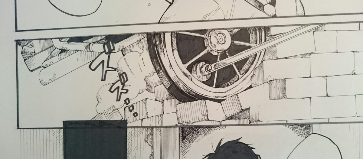 あちきだってね 実は隠れてコソコソ原稿ちゃんとやってるんですからね 