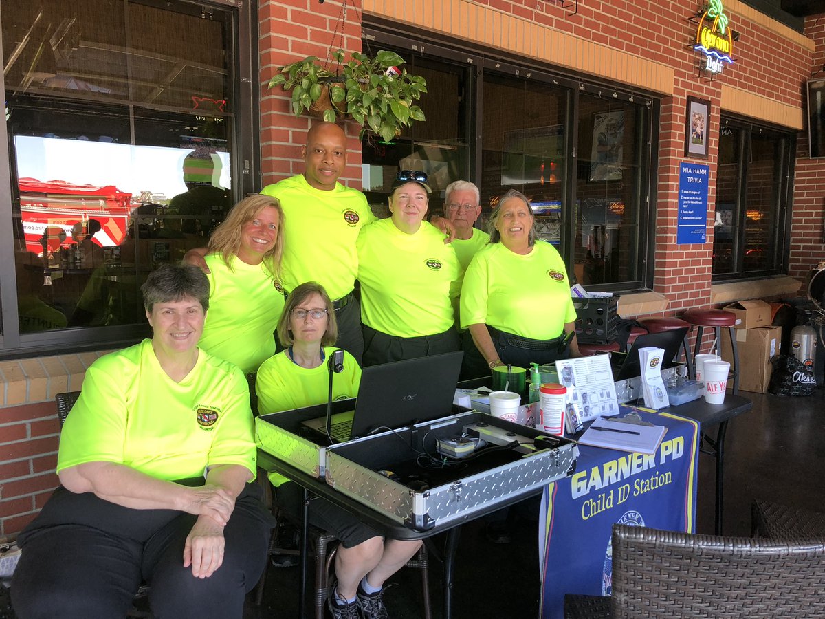 garnercaptteam's tweet photo. Our team was out today doing child id’s #garnerncpolice https://t.co/KSbJbjpcgy