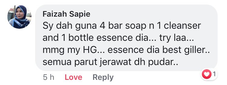 Apa kata netizen fb 😊 @NabellaAnuar @kaymanbeauty 

Ready stock;
Coalface soap
Rosaglow essence