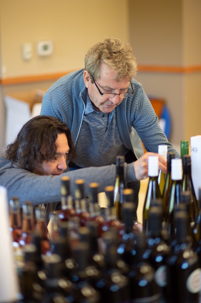 A behind-the-scenes look at the 2019 National Wine Awards of Canada ! 🇨🇦 Without our Back Room Squad this competition simply could not run! Thank you <a href="/TheSpitter/">Anthony Gismondi</a> <a href="/DavidLawrason/">David Lawrason</a> <a href="/BryanMcCaw/">Bryan McCaw</a> <a href="/sommeliersarah/">Sarah</a> &amp; the volunteer crew for all you do! #nwac2019 📸 Jason Dziver