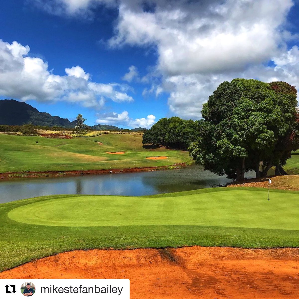 “Another day in paradise.”
📸 &amp; quote from <a href="/MikeBaileyGolf/">Mike Bailey</a> from <a href="/PuakeaGolf/">Puakea Golf Course</a> and <a href="/hokualakauai/">Hokuala Kauai</a> this week. 
#GoGolfKauai