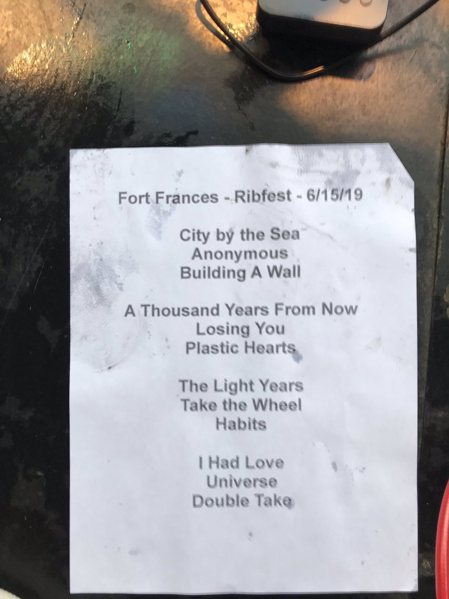 Fort Frances (@thefortfrances) on Twitter photo Thanks to the mighty fine people <a href="/RibfestChicago/">Ribfest Chicago</a> and all the lovely people who joined us tonight. Always feels extra special at home. Thanks to the mighty fine people <a href="/RibfestChicago/">Ribfest Chicago</a> and all the lovely people who joined us tonight. Always feels extra special at home.