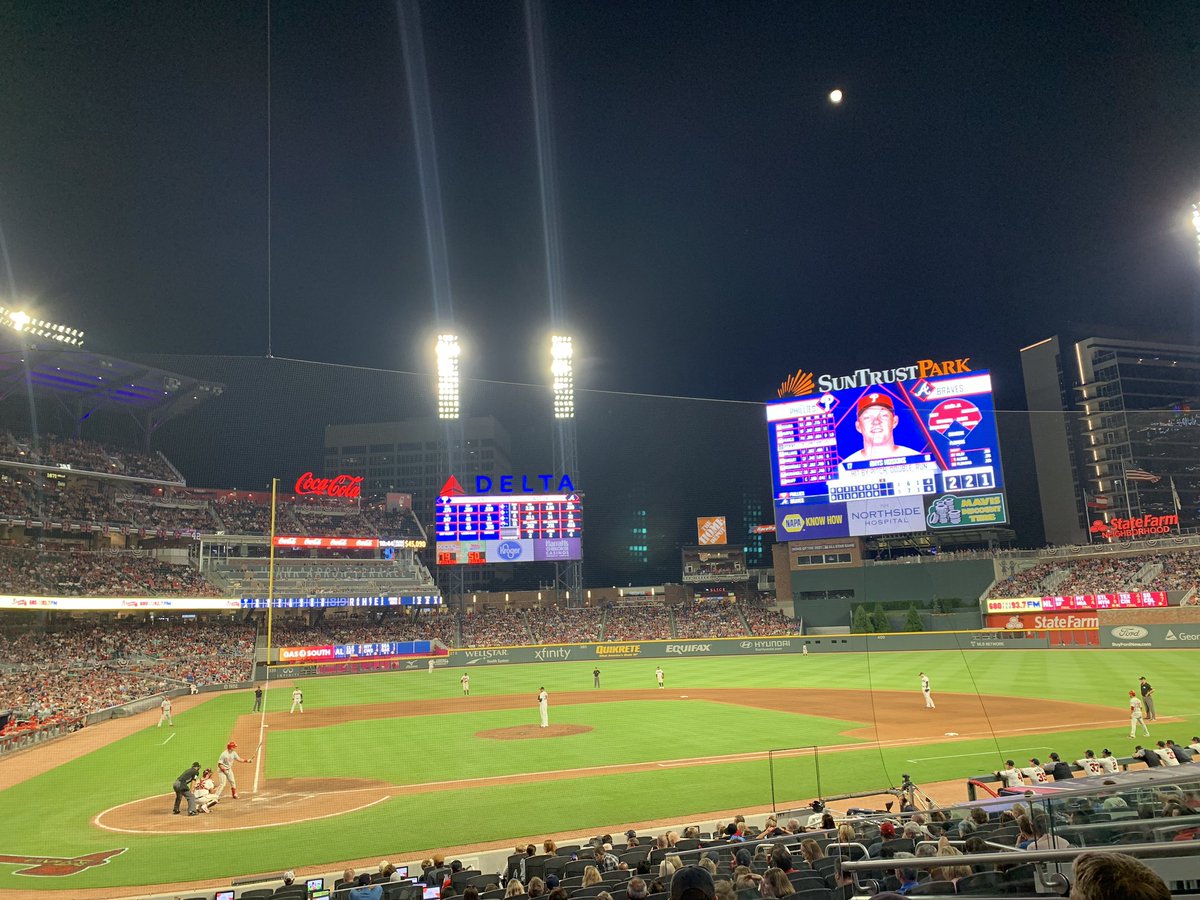 Thanks <a href="/HomeDepot/">The Home Depot</a> for the awesome club seats! #orangeBlooded <a href="/MJSweeley_THD/">Michael Sweeley</a>