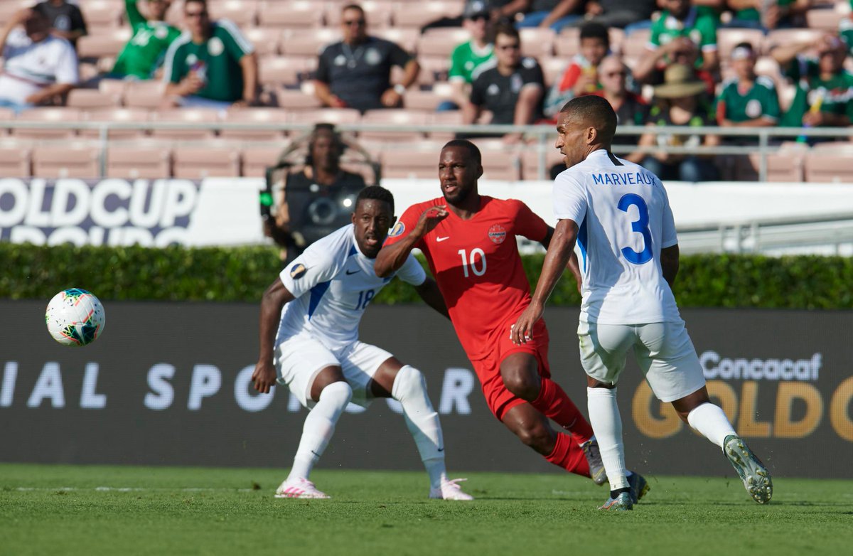 David brace powers Canada past Martinique in Gold Cup opener
bit.ly/2WOPiCT
El doblete de David le da la victoria a Canadá sobre Martinica en el inicio de la Copa Oro
bit.ly/2WK4vVD
#GoldCup2019 | <a href="/CanadaSoccerEN/">Canada Soccer</a> v <a href="/lesmatinino/">lesmatinino</a> | #CANvMTQ